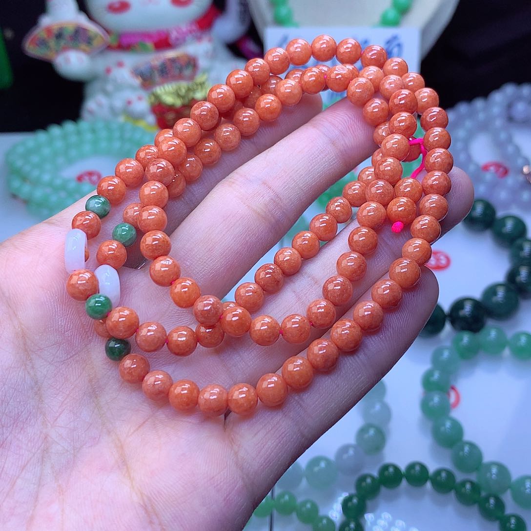 翡翠毛衣链未镶嵌卡6