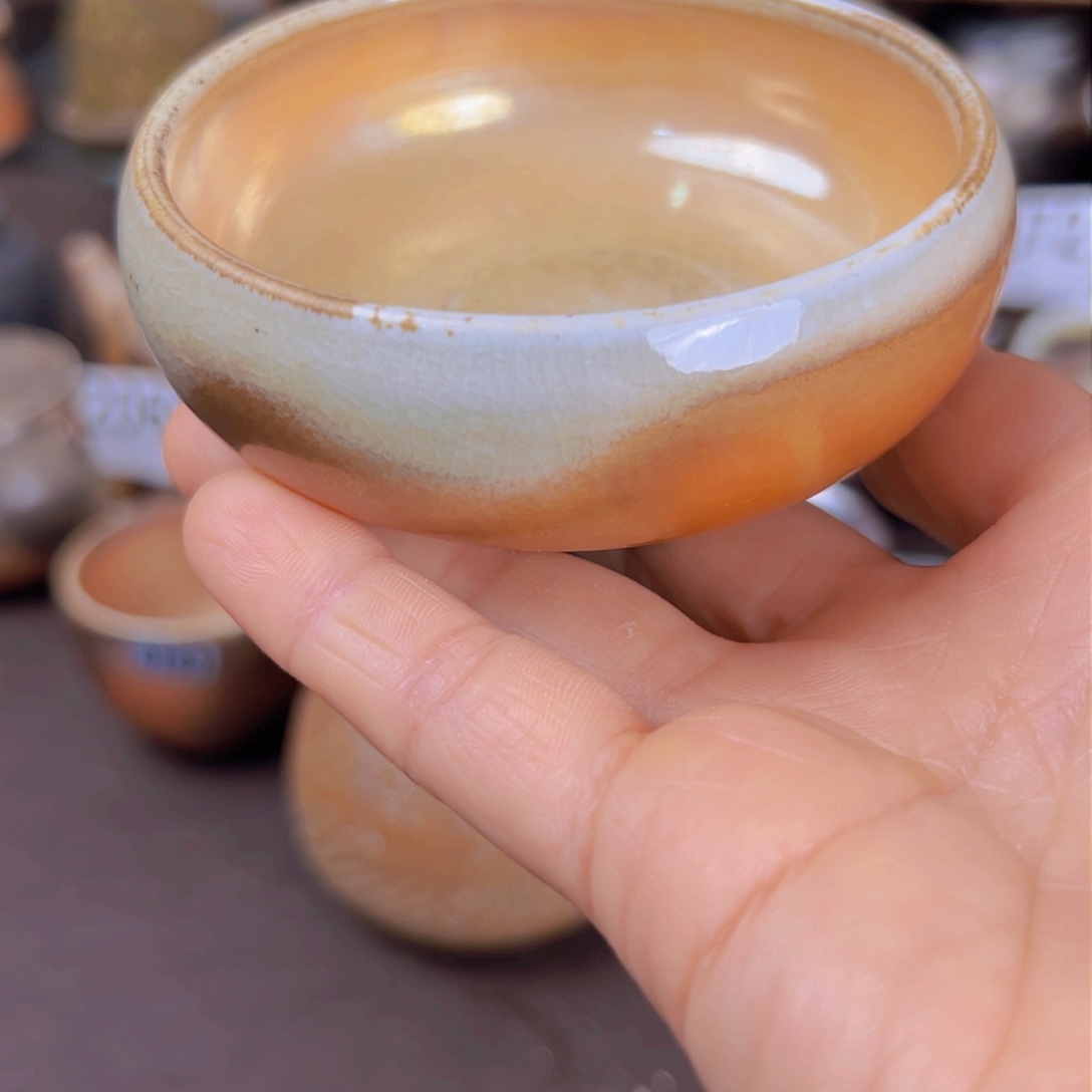 杯柴烧茶器主人杯