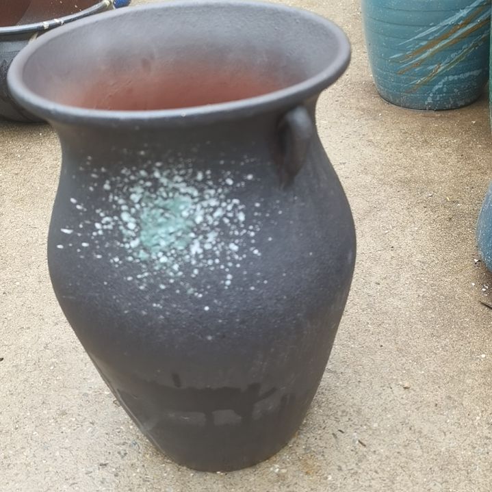 红陶口20高32一个盆