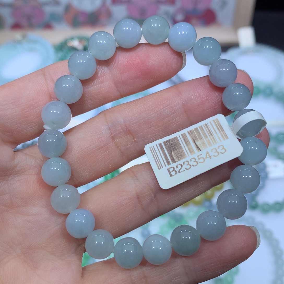 翡翠未镶嵌手链天然