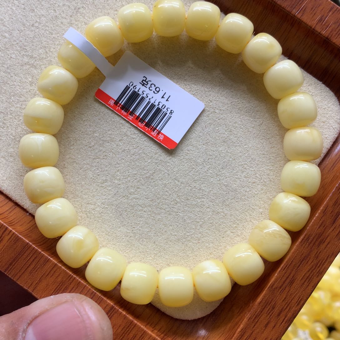 蜜蜡手链未镶嵌蜜蜡