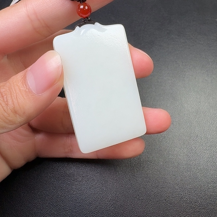 —***）和田玉未镶嵌挂件