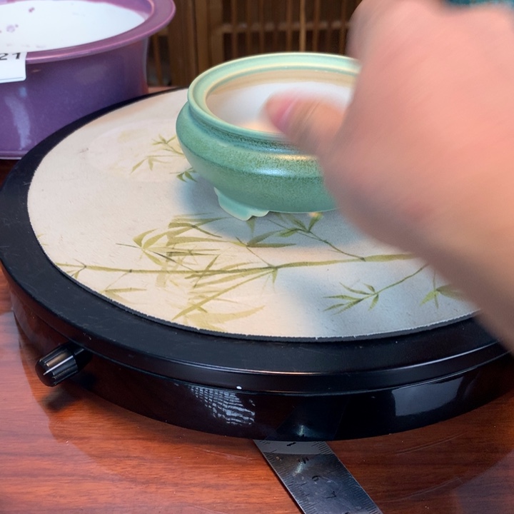 古***1一物一拍花盆手工