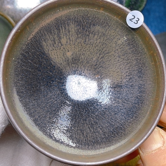 茶盏龙窑柴烧普洱杯9.5口径