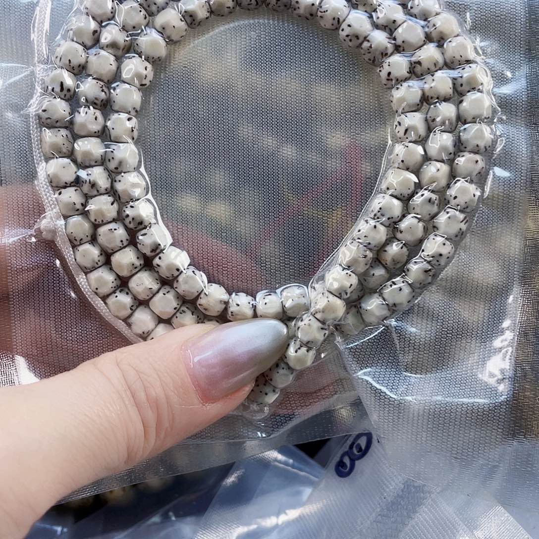 星月菩提吊坠脱脂无相6.5