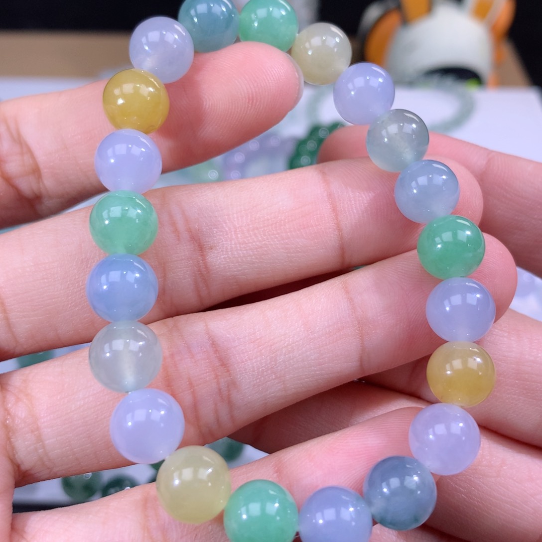 翡翠手链未镶嵌翡翠