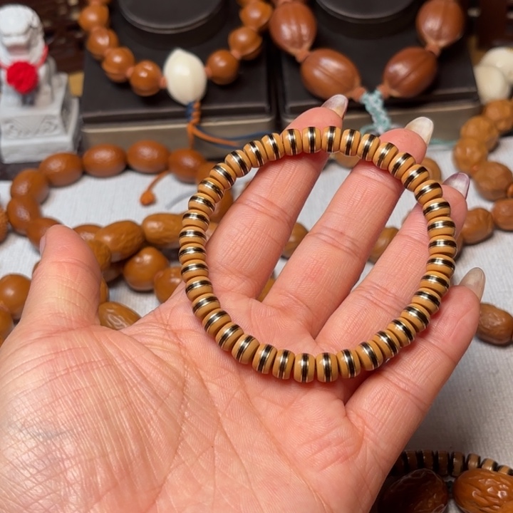 把****橄榄核手串/手链.075黑腰带