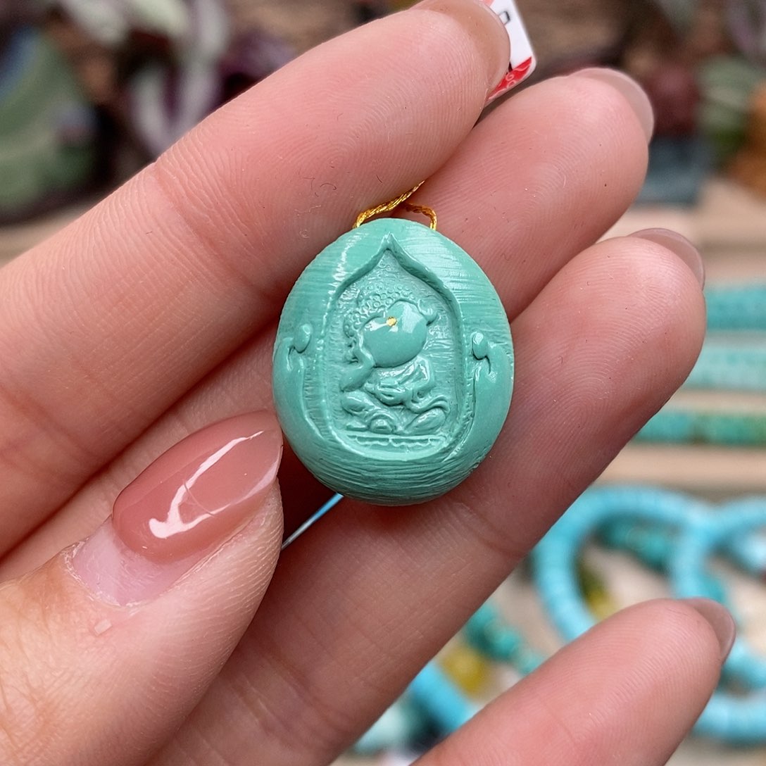 绿松石珠宝奇石未镶嵌