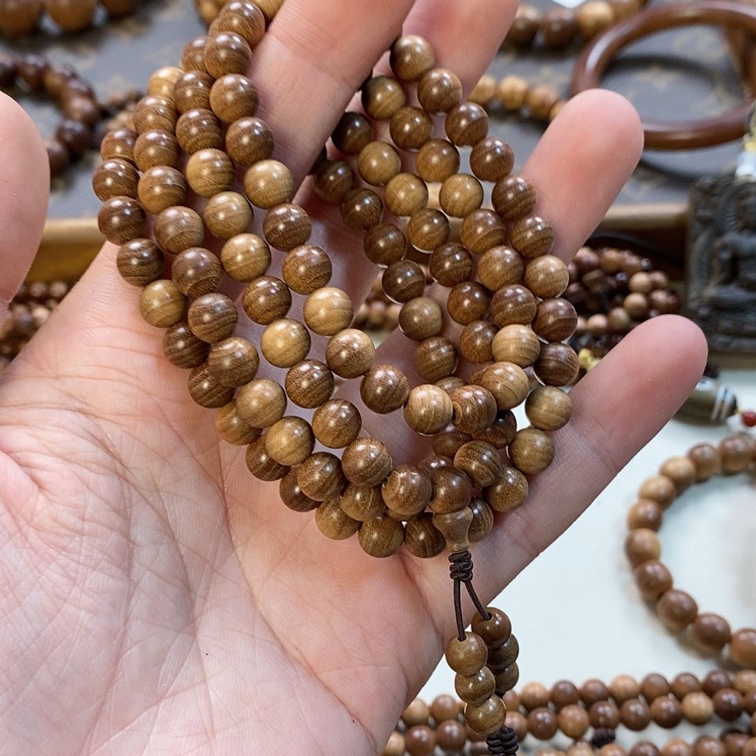檀香木手串/手链用****8供奉料07多圈