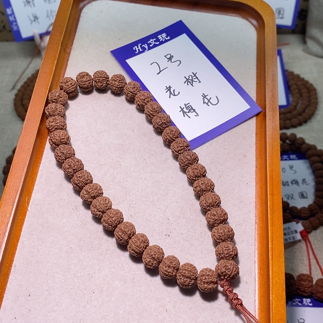 手串金刚菩提02老树梅花11