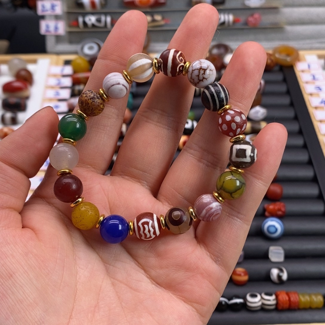 玛瑙/玉髓合金珠宝半成品