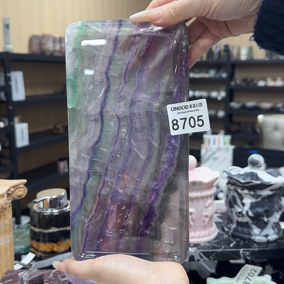 紫莹石小长方8705