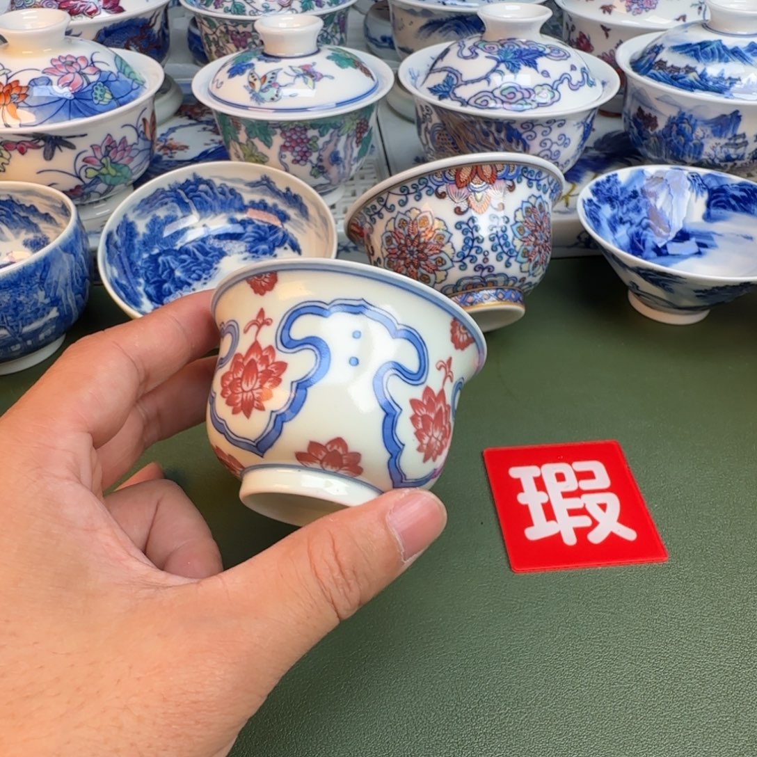 陶纯手工纯手绘茶具244