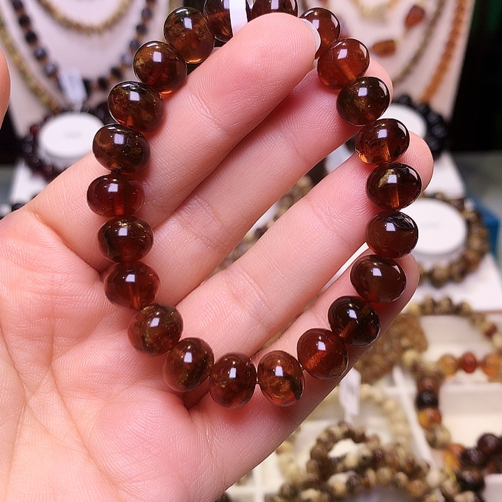 琥珀未镶嵌裸石抚顺琥珀10+147