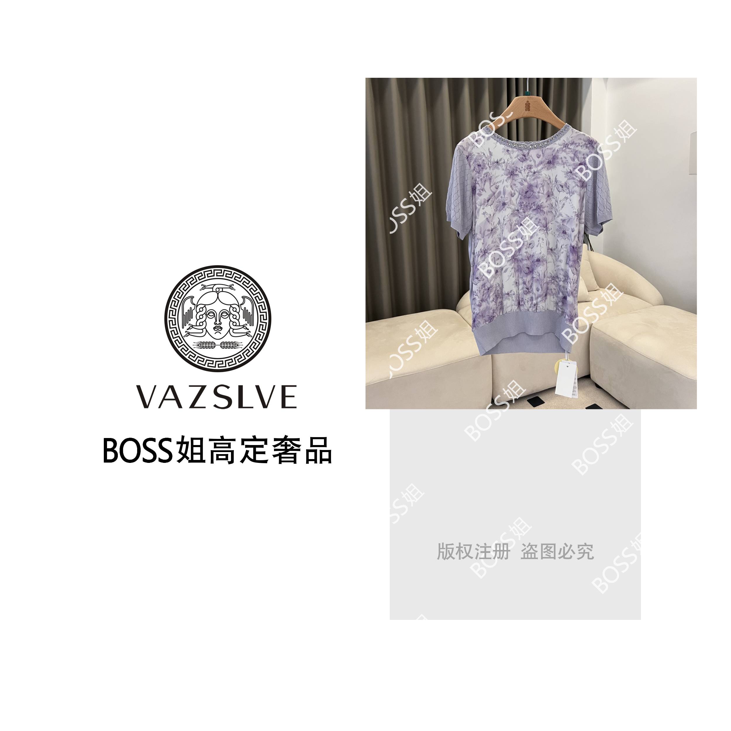 VAZSLVE/原创设计 特惠来袭时尚百搭款圆领短袖T恤 YYZM099X