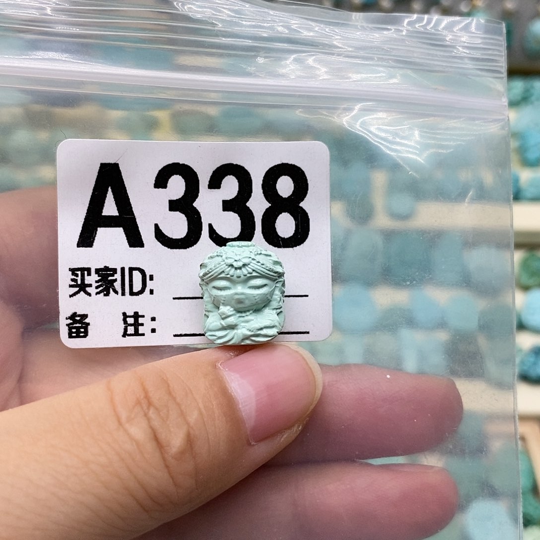 未镶嵌绿松石珠宝奇石