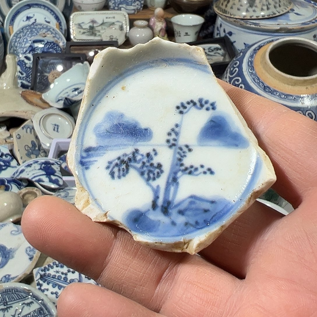 瓷片瓷片标本，全场包邮