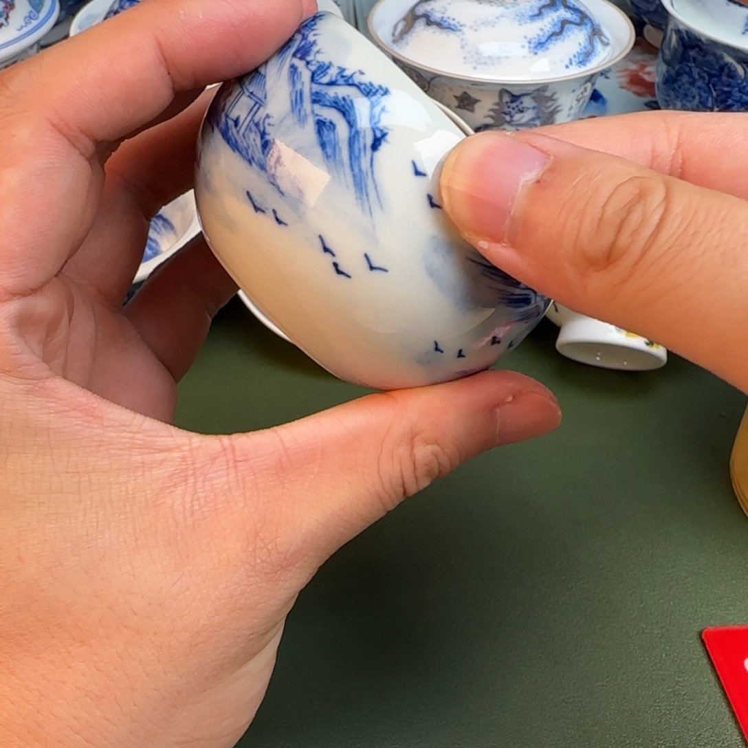 彦祖纯手工手绘茶具96