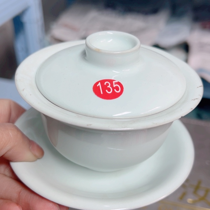 杯汝瓷原产地生产瑕品