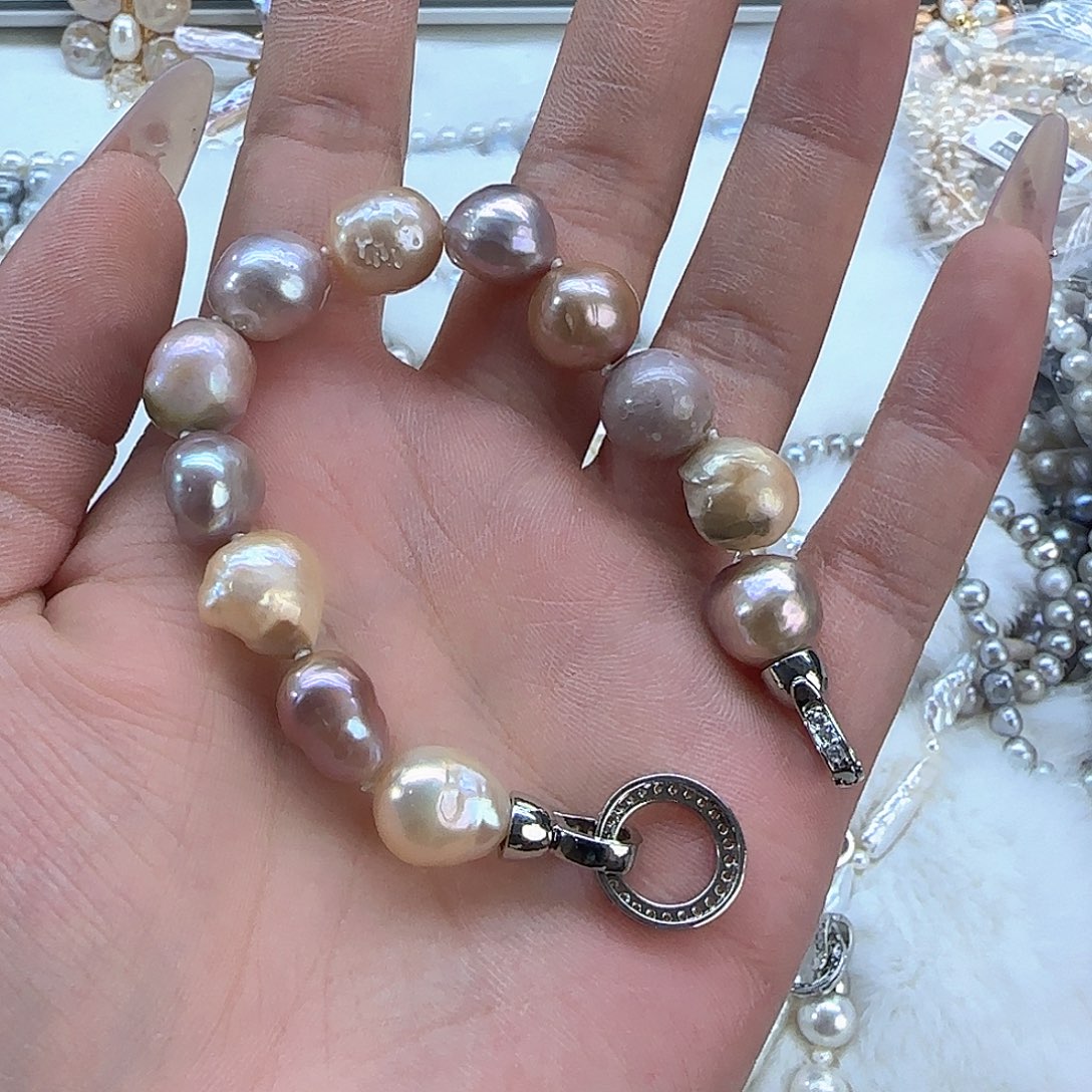 未镶嵌项链定制858淡水珍珠