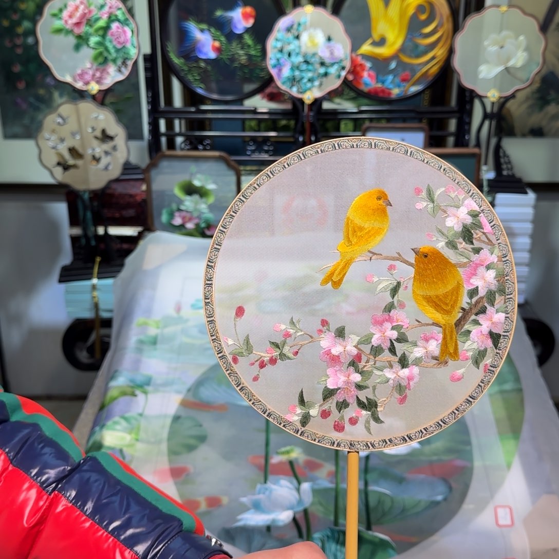 刺绣刺绣工艺精湛