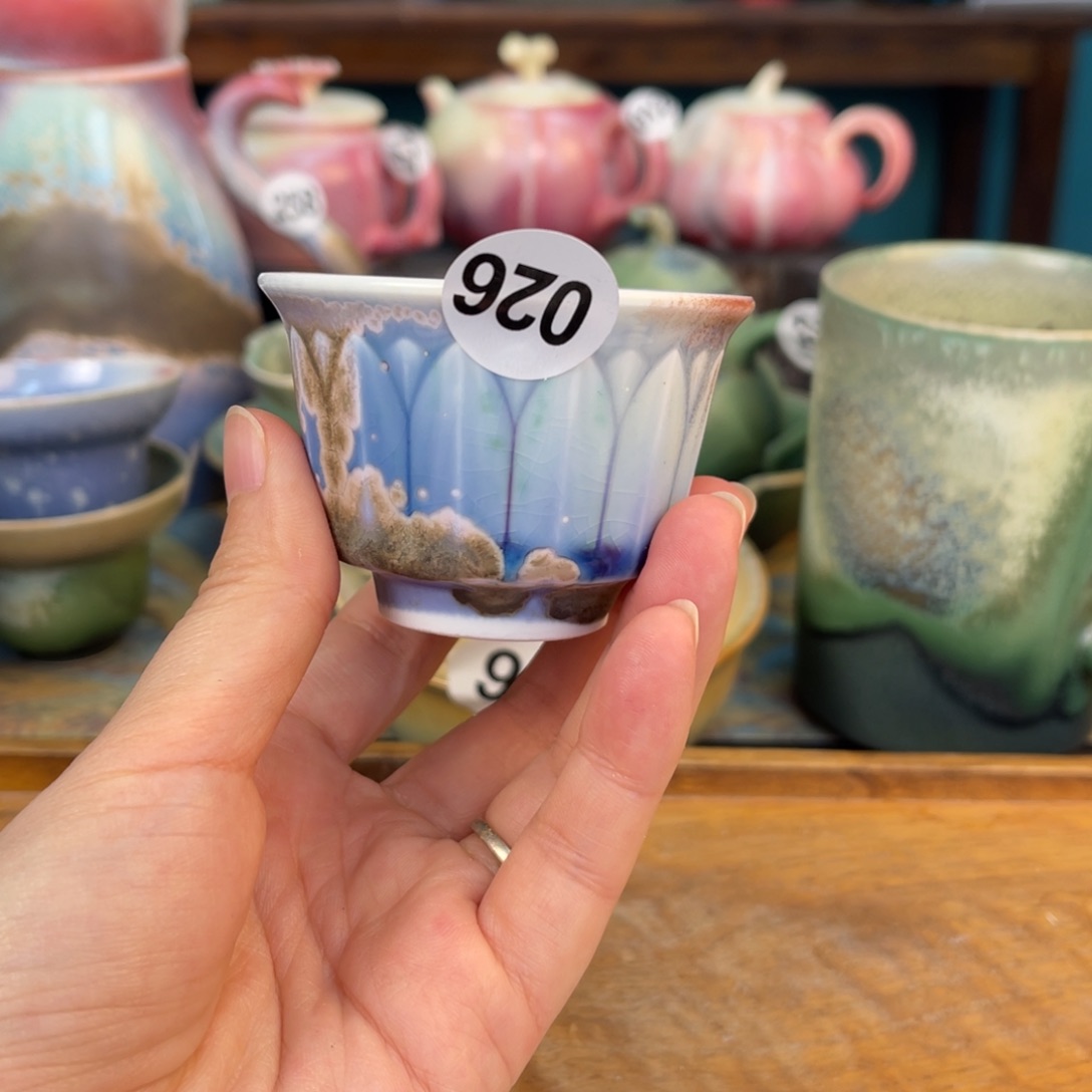 摆件木夕陶瓷手工茶器 