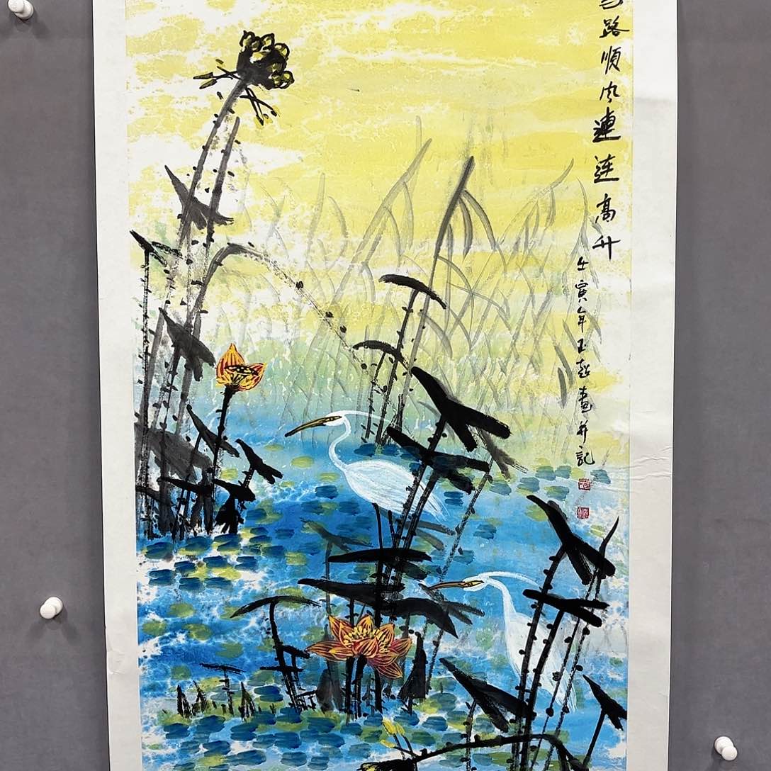 国画国画纯手绘作品请放心去藏