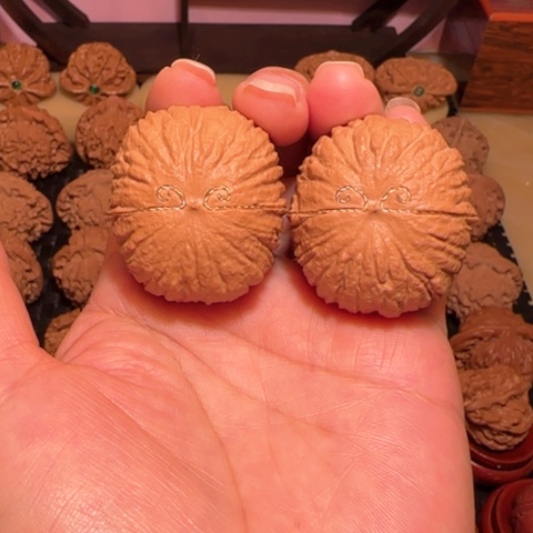 把件文玩核桃猴头