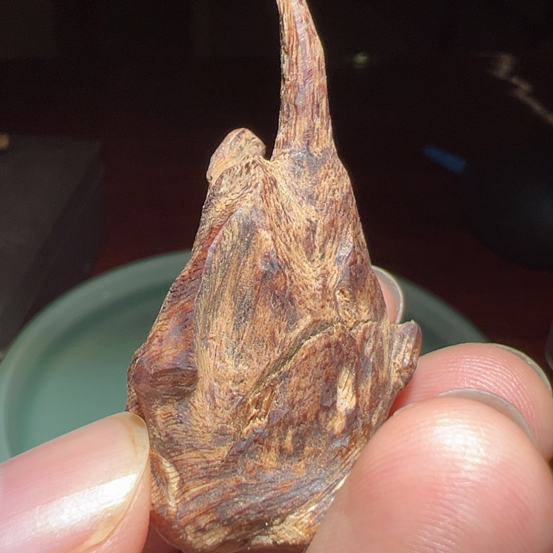 沉香沉香碎屑中国香港黄棋，5.2克