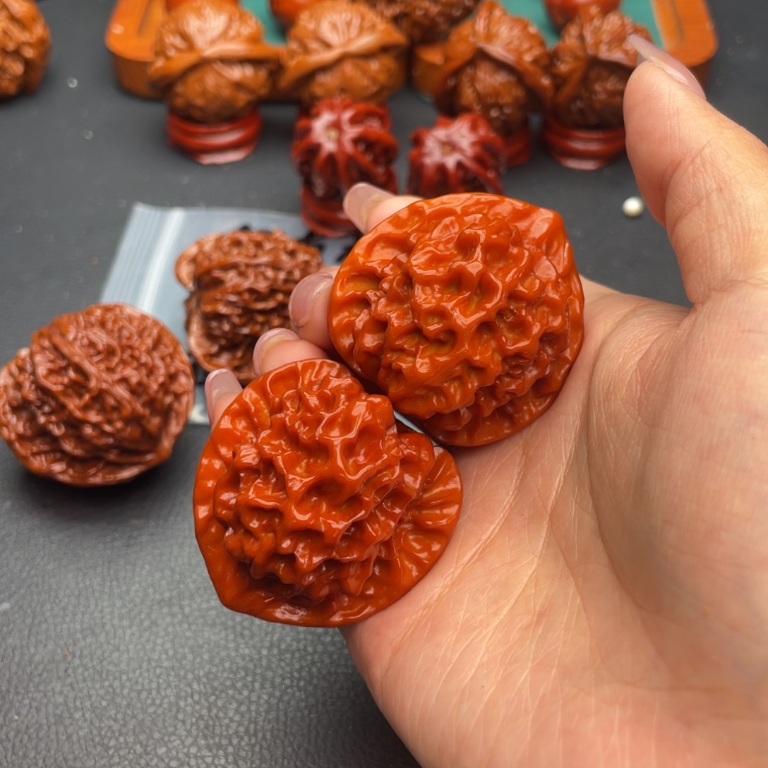 把件文玩核桃乾隆官帽