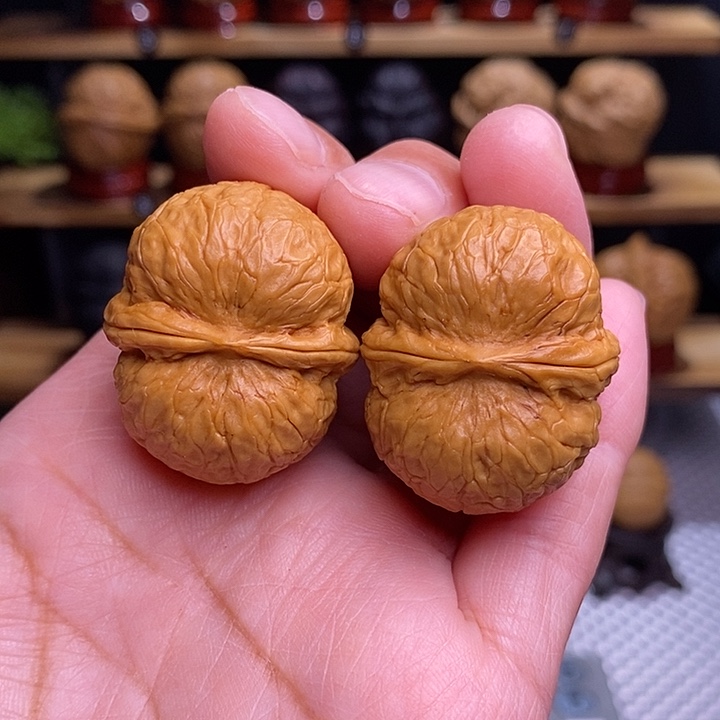 文玩核桃吊坠小金印元宝17