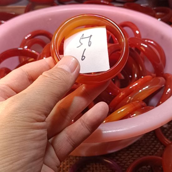 玛瑙/玉髓未镶嵌手镯