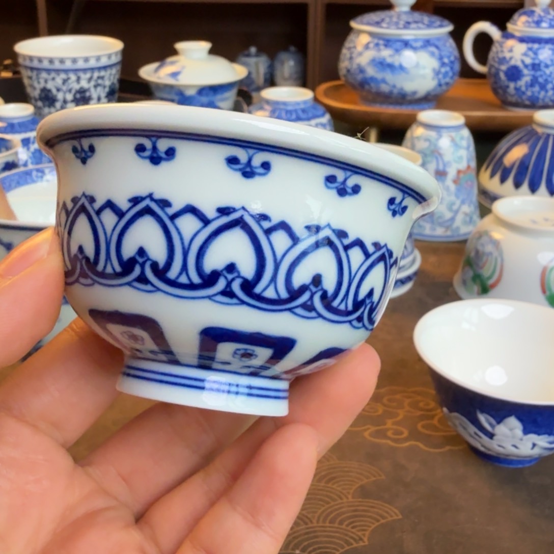 纯手工手绘陶瓷茶具