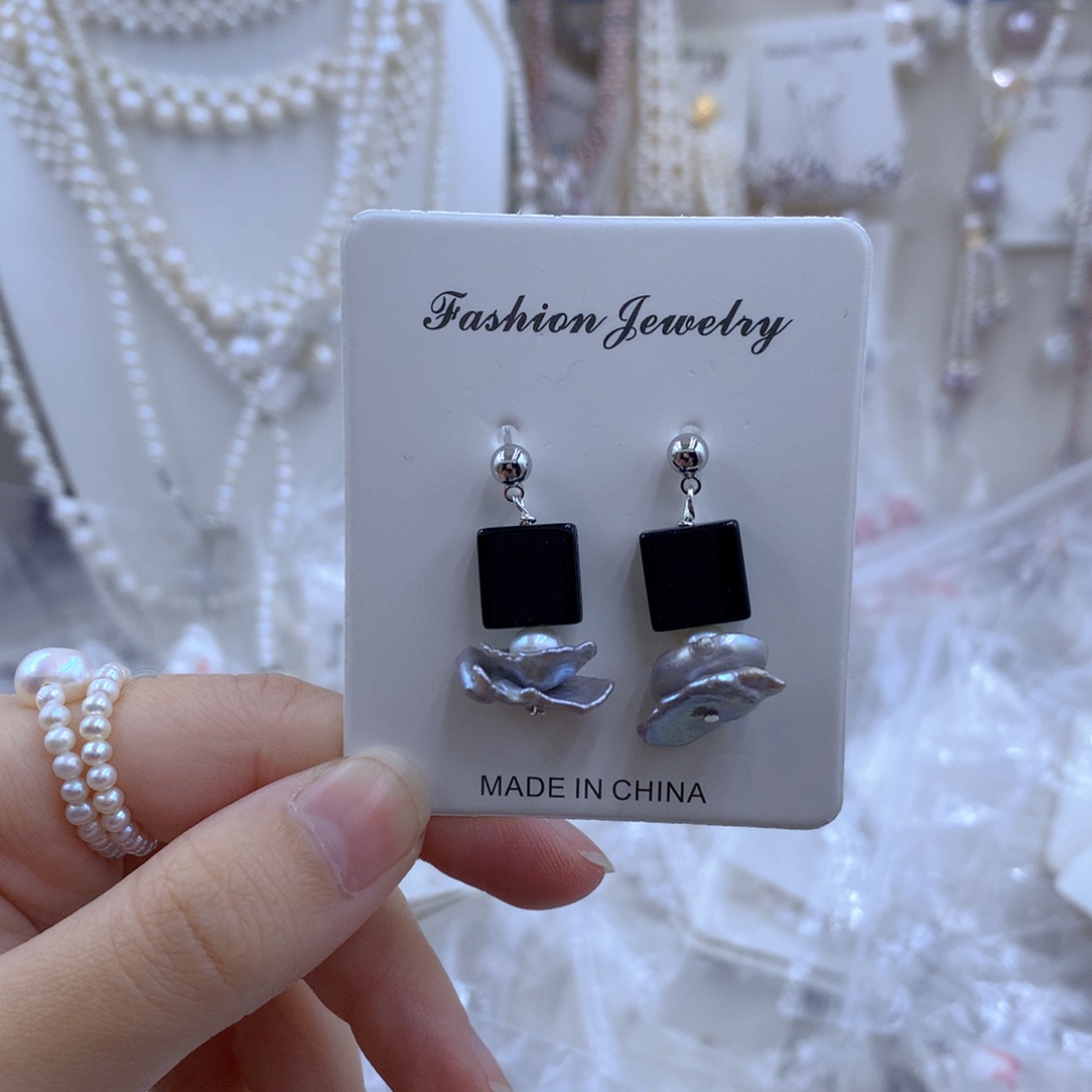 颈饰合金淡水珍珠镶****