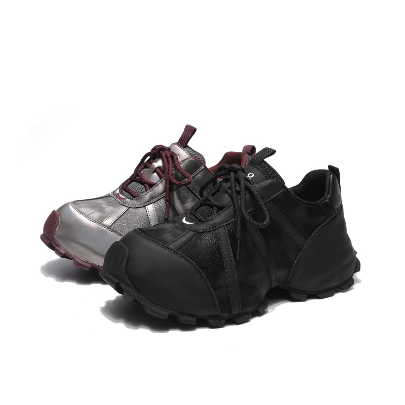 【运费补贴】2025秋季新款休闲百搭系带复古厚底增高老爹鞋女X 017