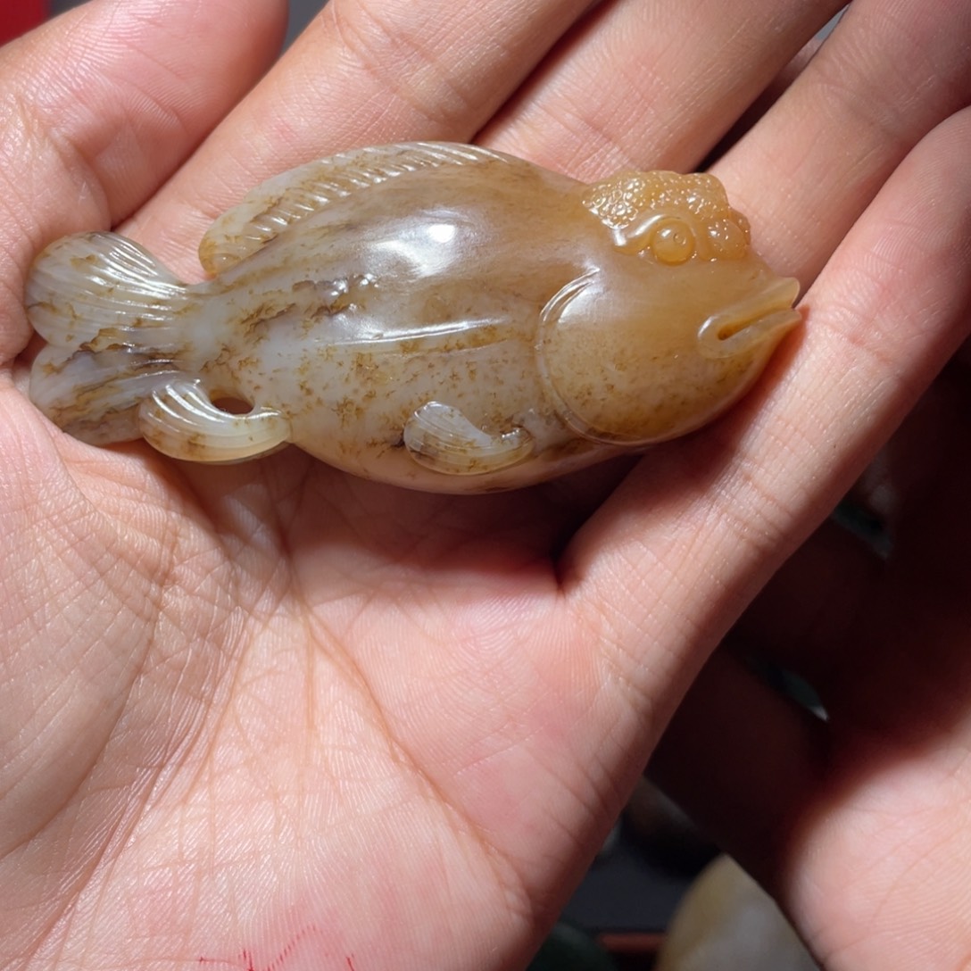 和田玉未镶嵌吊坠(不含链)