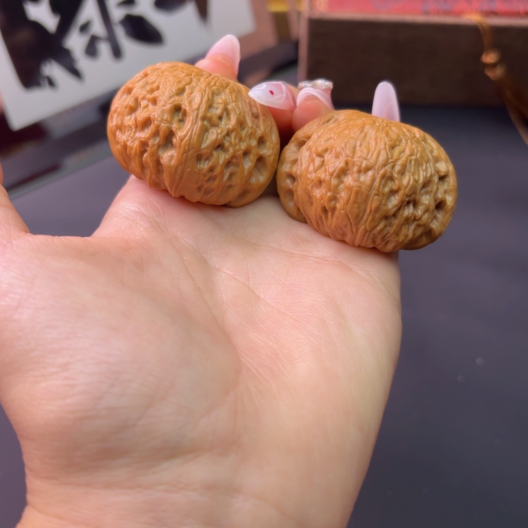 文玩核桃把件铁锤 41➕