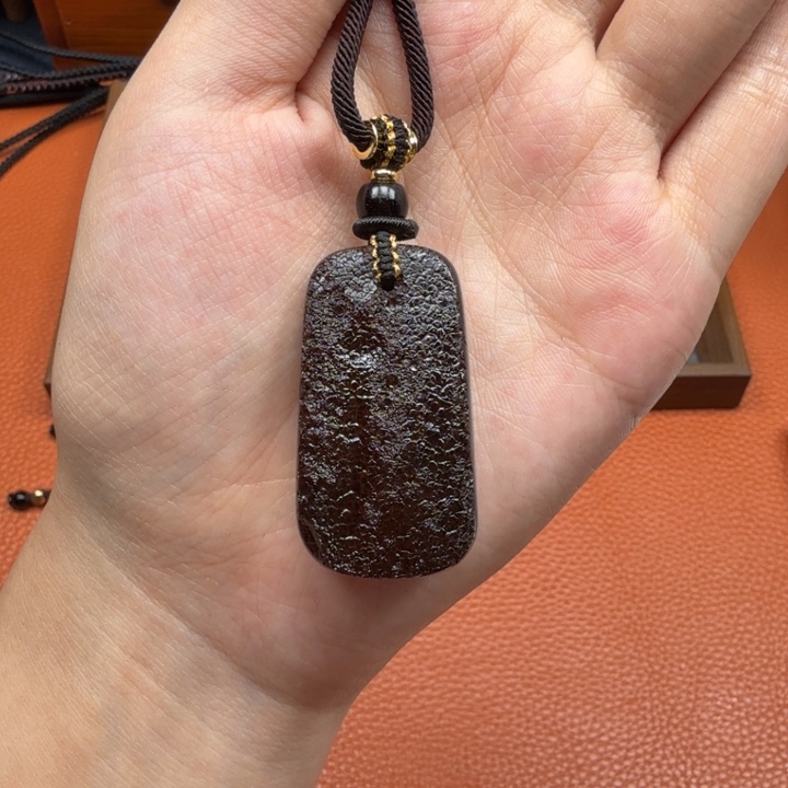 蜜蜡未镶嵌吊坠(赠链)