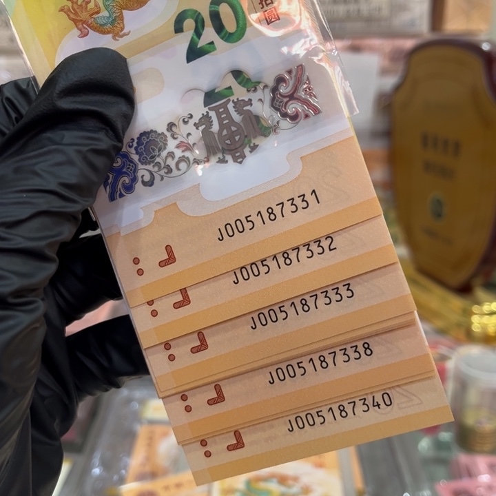 塑料龙钞豹子标十005187331