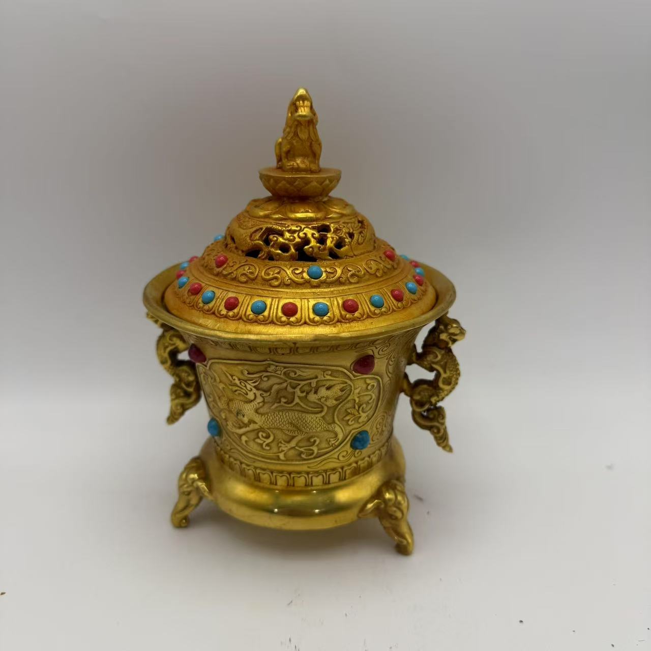 JY137/YY 多宝盖炉/摆件