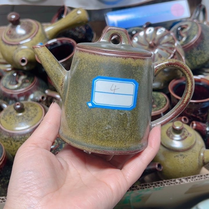 杯汝瓷原产地生产瑕品