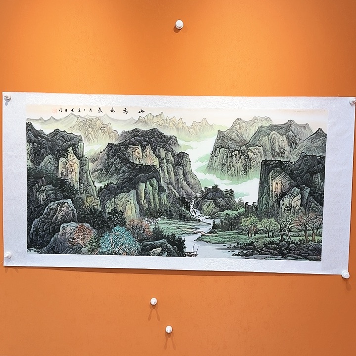 国画书法作品多次