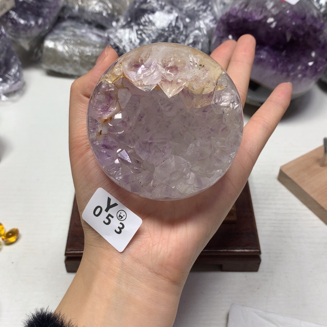 水晶摆件未镶嵌水晶
