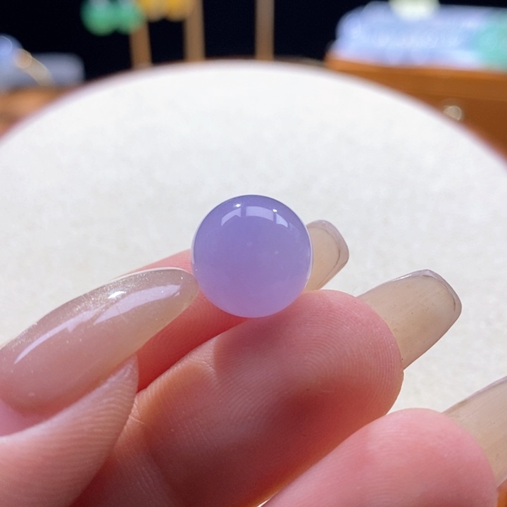 吊坠(不含链)未镶嵌翡翠翡翠红蓝紫圆珠