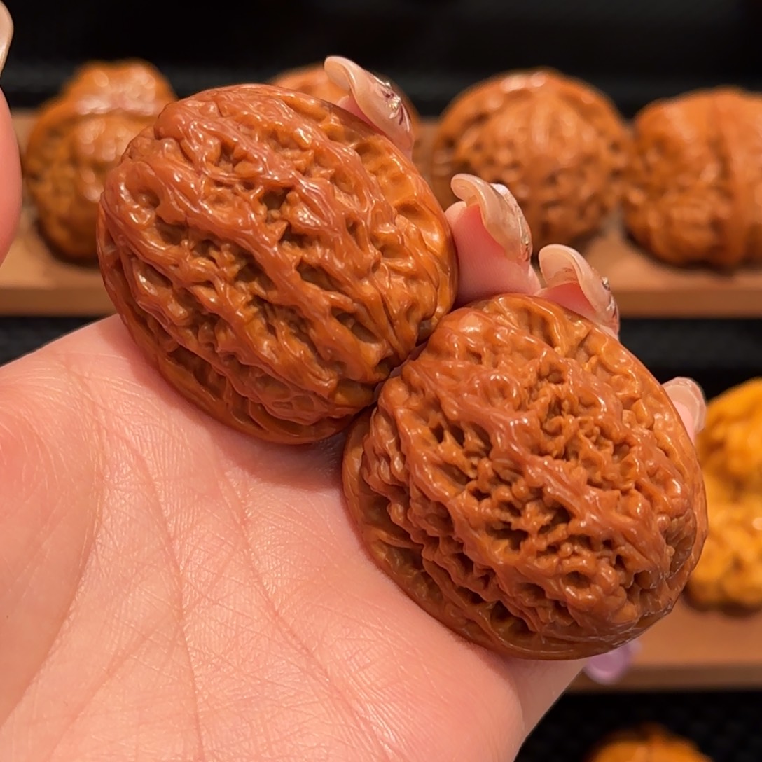 桃核吊坠华北将军38 精品1218