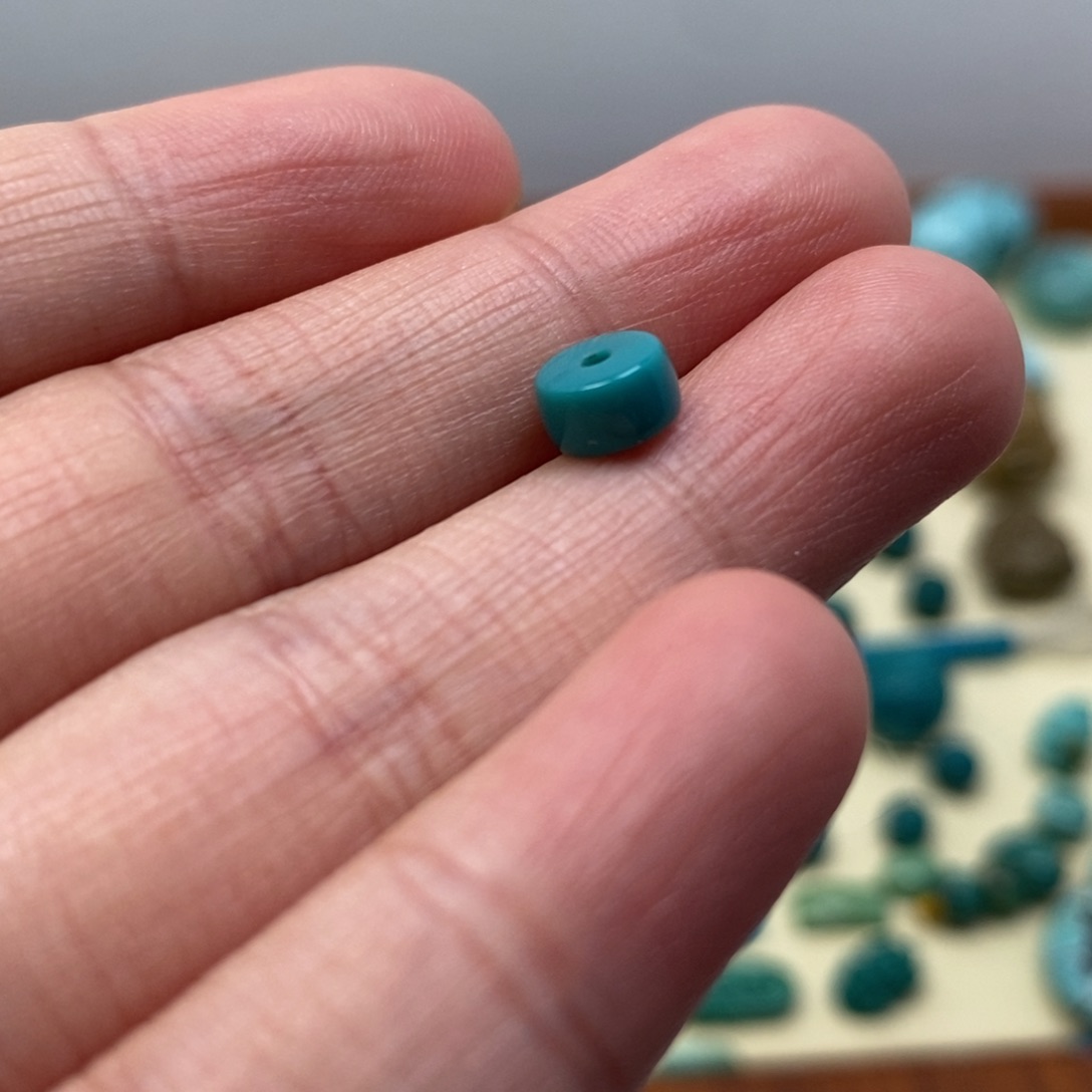 绿松石珠宝半成品未镶嵌