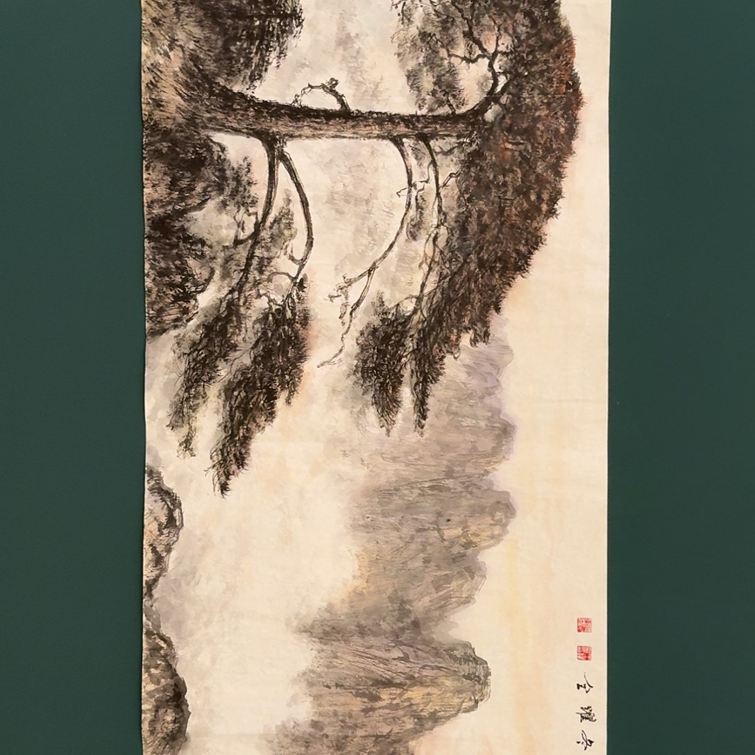 国画王跃全老师的作品