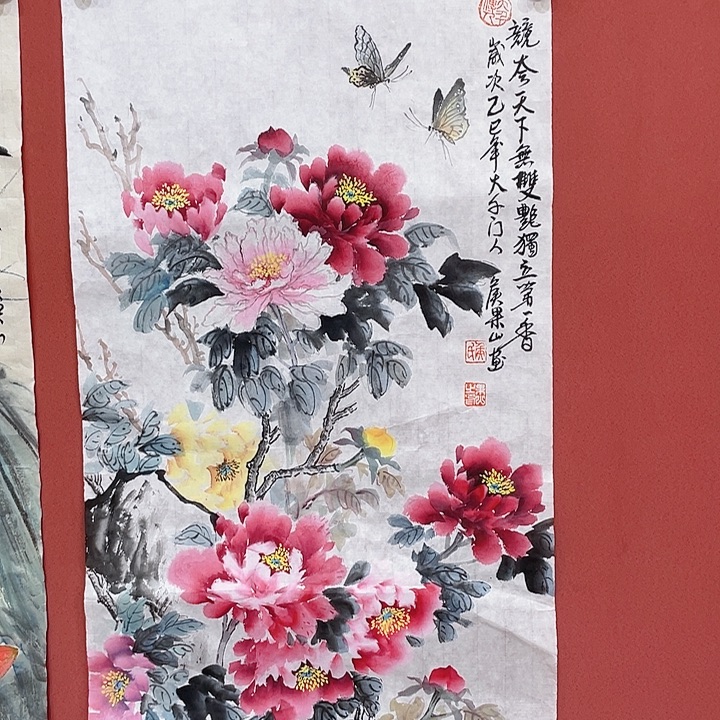 国画侯老师手绘作品