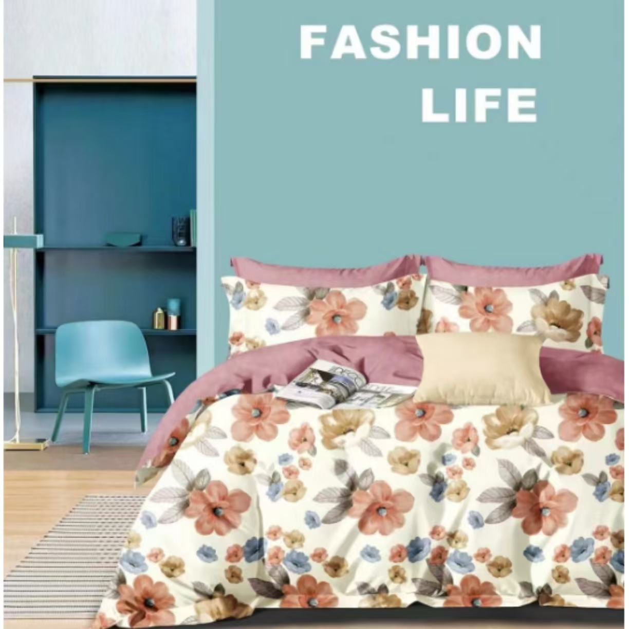 新款亲肤三件套--和风漫舞