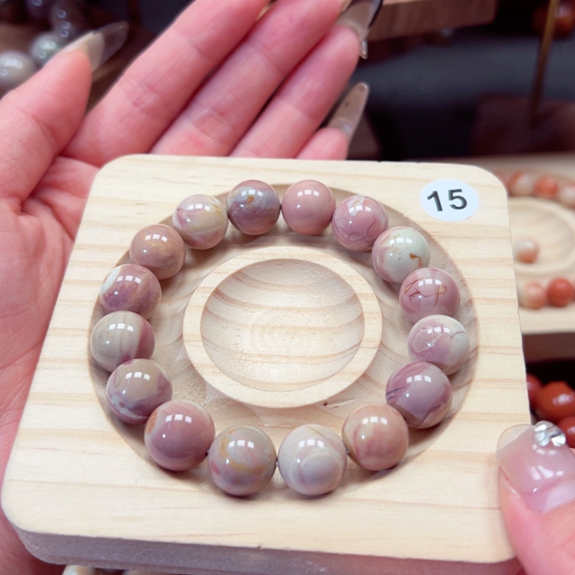 【闪购商品】石英质玉手链未镶嵌I**?17